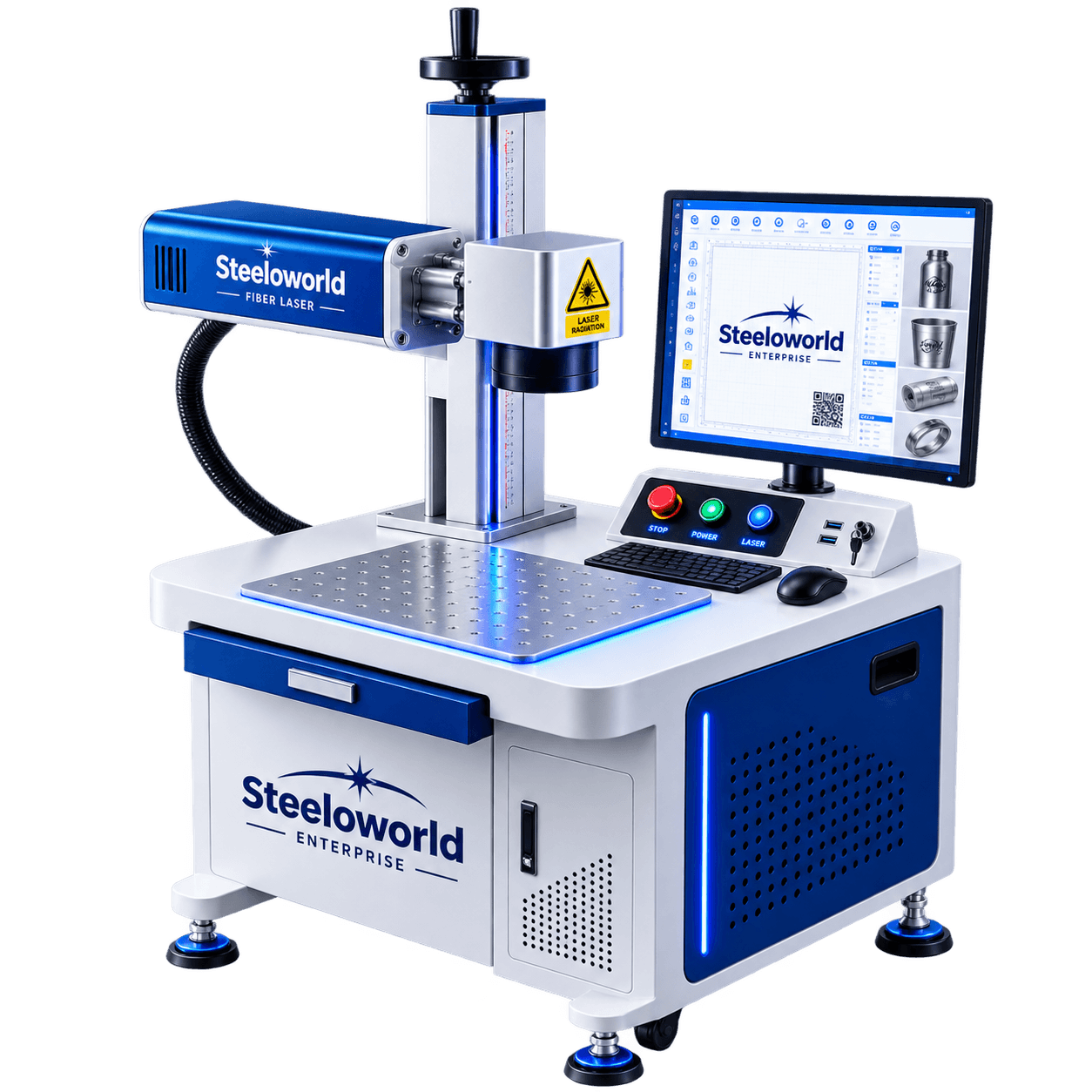 Steeloworld Fiber Laser Marking Machine